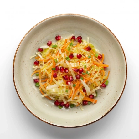 Салат Каприз с квашеной капустой
